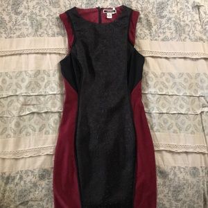 Burgundy Dress